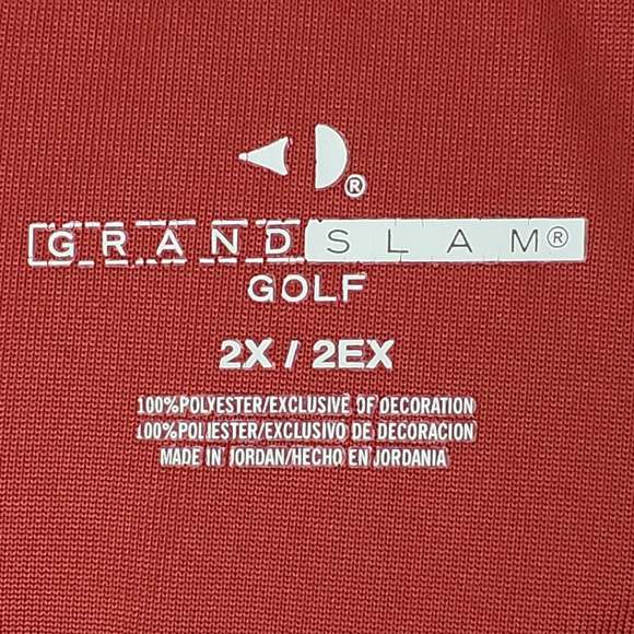 Grand Slam Golf 2X Mens Polo Pullover Shirt - Picture 8 of 8